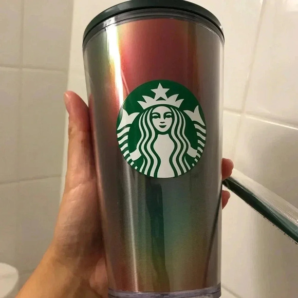 Starbucks Rainbow Color Changing Grande Tumbler - Picture 1 of 3